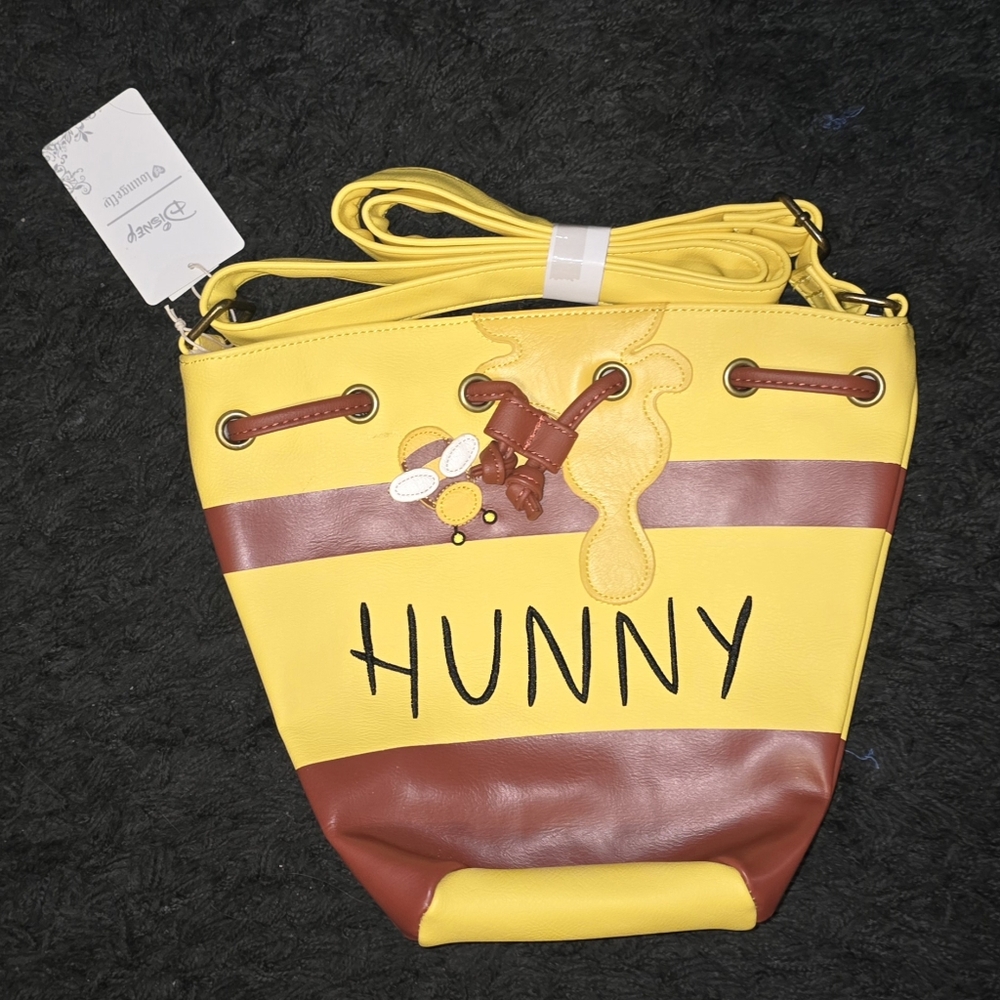 Disney-Loungefly Winnie the Pooh Hunny Pot Crossbody Bag
